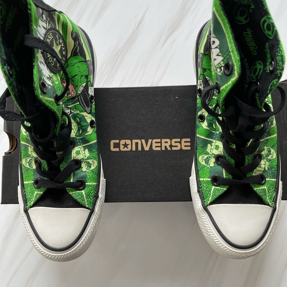 Converse Chuck Taylor DC comic green lantern - Picture 2 of 6